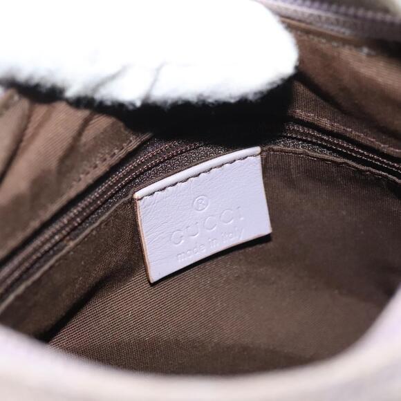 GUCCI GG Canvas Shoulder Bag Purple Gold - Picture 16 of 16